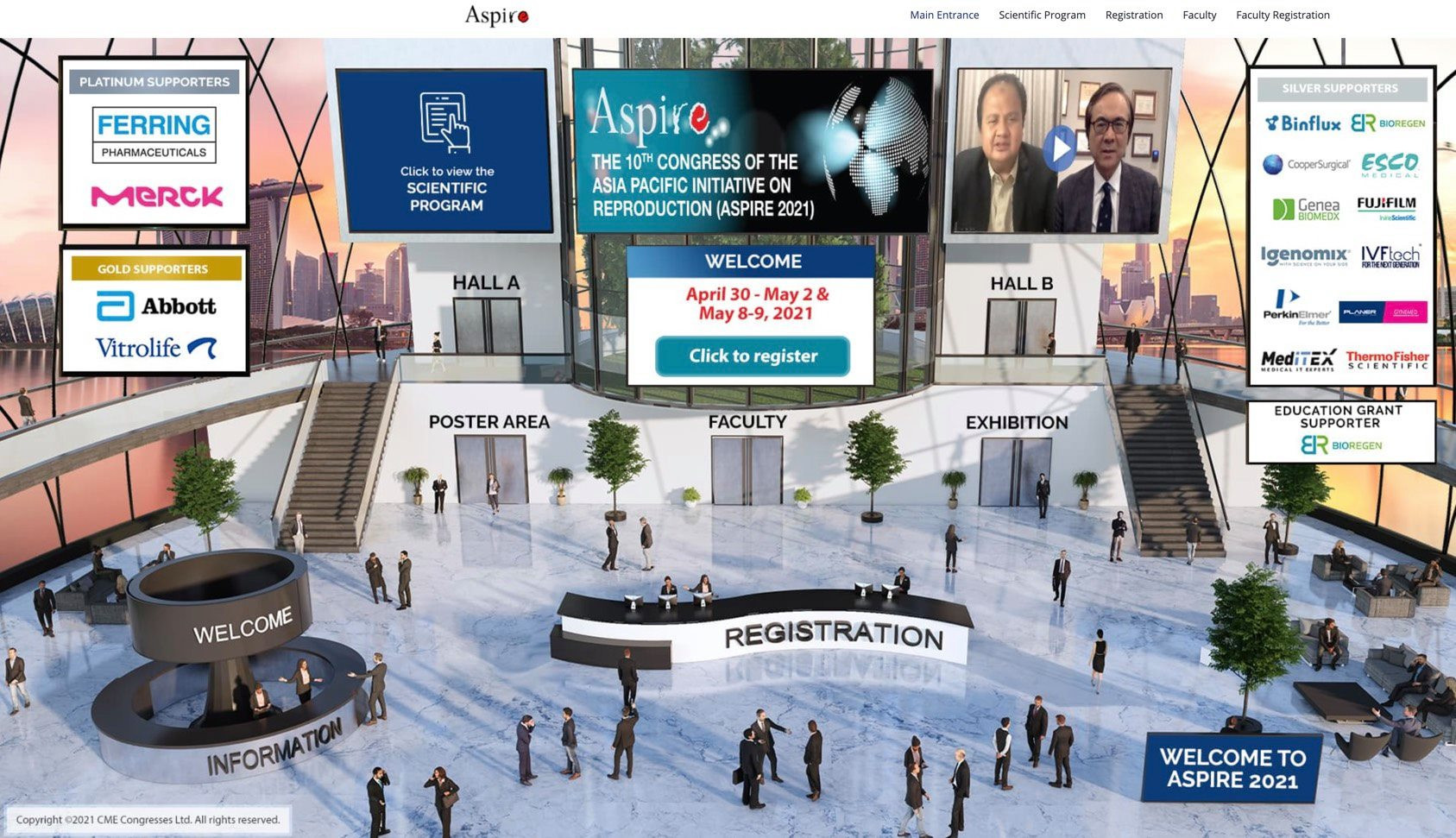 【參展資訊】2021第十屆亞太生殖醫學會（ASPIRE）